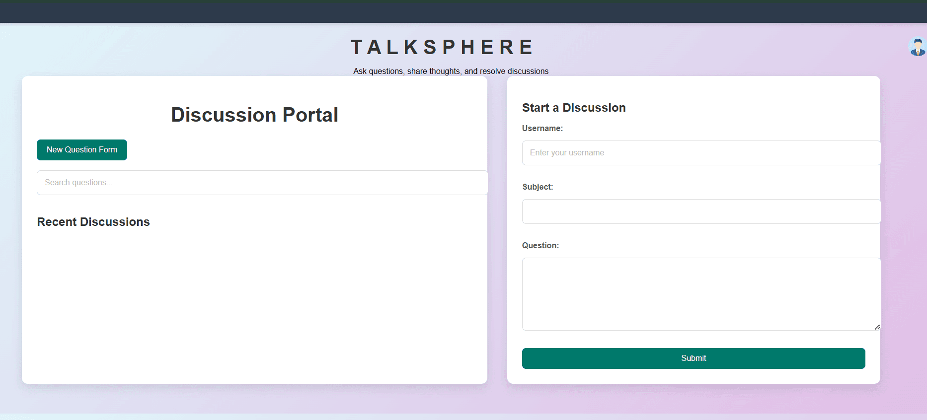 DISCUSSION PORTAL